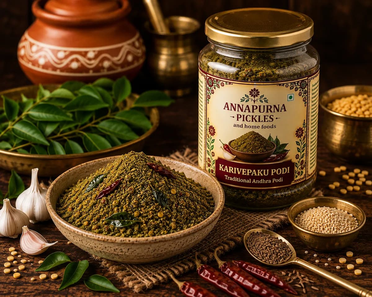 Karivepaku Podi